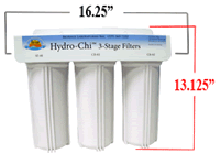 Hydro-Chi Filters with demensions